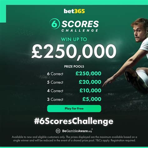 6 scores challenge bet365